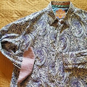 Updated Paisley Robert Graham Shirt XL